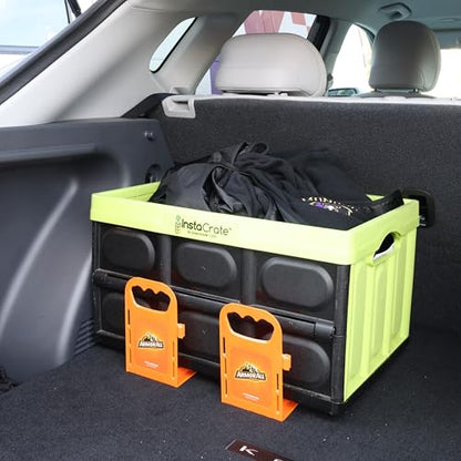 Armor All Trunk Cargo Blocks, Cargo Dividers, Trunk Dividers, Hook & Loop Trunk Organizer Blocks to Hold Cargo in Place, Cargo Containment System for Cars, Trucks, SUVs, Vans, 2 Pieces - size: 2 Pack