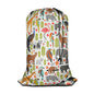 Swono Laundry Basket Clothes Hamper Bag Wild Animal Tropical Animals Puma Panda Koala Elephant Peacock Toucan Collapsible Dirty Clothes Storage Laundry Organizer - color: Wild Animal