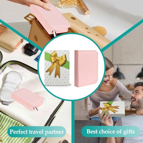 Nail Clippers Set, 26 Piece Manicure Set & Pedicure Kit, Stainless Steel Fingernail & Toenail Clipper Cutters, Professional Nail Care Tools with Luxurious Travel Case for Men and Women, Metallic Pink - color: Metallic Pink