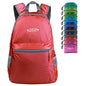 G4Free 20L Lightweight Packable Backpack Travel Hiking Daypack Foldable Backpack for Men Women - color: A-deep Red