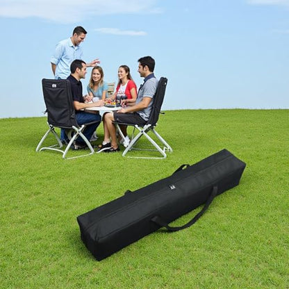 Heavy Duty Water-Resistant Grill & Tent Storage Bag - XL Organizer for BBQ Utensils, Canopy, Hammock, Roof Top Tent & Fishing Rods with MOLLE Straps (25''(L) x5.9''(W) x5.9''(H)) - size: 25''(L)x5.9''(W)x5.9''(H)