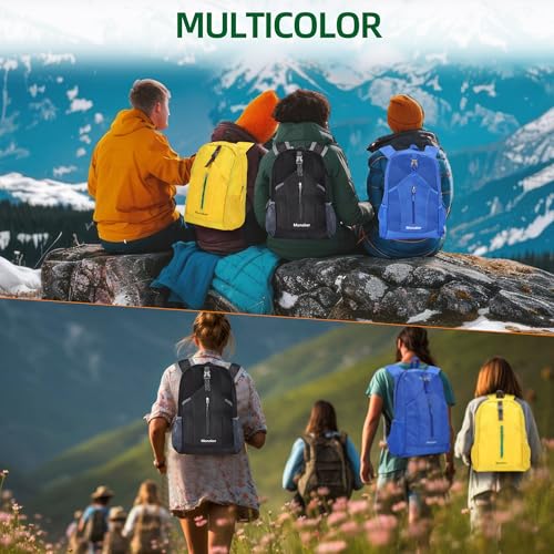 Hiking Backpack, Ultra-Lightweigt and Foldable 20L Daypack for Hiking, Cycling and Camping, Standard