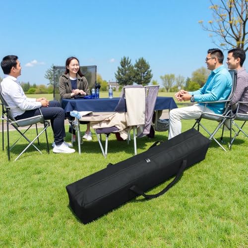 Heavy Duty Large Duffel Bag - XL, 51"(L) x7.87(W) x7.87(H) | Multi-Scene Organizer for Canopy Tents, Hammock Covers, Grill Tools & Folding Chairs, MOLLE Straps, Reinforced Zippers - size: 51''(L)x7.87''(W)x7.87''(H)