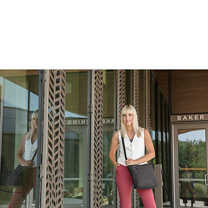 Travelon Anti-theft Metro Crossbody - color: Gray