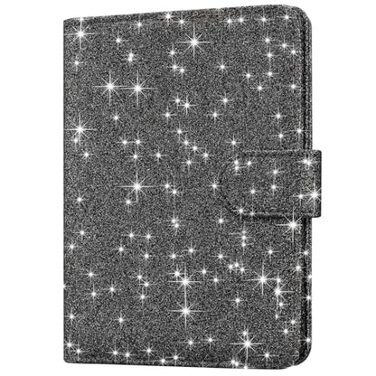 HOTCOOL Passport Holder Travel Essentials Airplane & Cruise Essentials Ship Leather Wallet Cover Case RFID Blocking Women & Men Vacation Travel Accessories Gifts Deals, Glitter - Black - color: B Glitter Black
