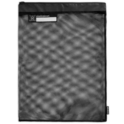 Meister Athlete XL Wash Bag - Large Mesh Sports Laundry Bag w/Zipper Lock - Black - style: XL Wash Bag / 24” Tall X 18” Wide