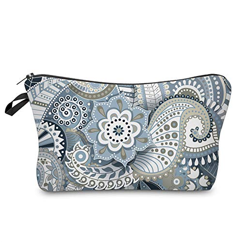 Deanfun Cosmetic Bag for Women, Mandala Flowers Waterproof Makeup Bags Roomy Toiletry Pouch Travel Accessories Gifts (51559) - color: 51559