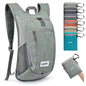 G4Free 10L/15L Hiking Backpack Lightweight Packable Hiking Daypack Small Travel Outdoor Foldable Shoulder Bag - color: Grey, size: 20L