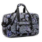 F.FETIVIN Weekender Bag Carry On Travel Duffle Bag Medium Overnight Bag for Women(Black Paisley) - color: 11-Black Paisley