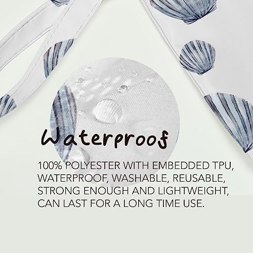 Fokongna Wet Dry Bag Toiletry Diaper Cosmetic Bag, Waterproof, Large Capacity, Zipper, Travel, Shell 01 - color: Shell 01