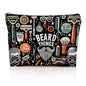 Mens Cosmetic Bag Mens Grooming Bag Travel Toiletry Bags for Men Beard Things Zipper Makeup Pouch Beard Stuff Makeup Bags for Boy Teens Son Husband Father Grandfather Father's Day Birthday Gifts - color: Multicolor 0003