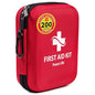 Protect Life Survival First Aid Kit for Home/Business, Camping Survival Kits | Mini Travel First Aid Kit | Camping Equipment | Small Kits for Car | Outdoor Emergency Survivals Pack - 200pcs - size: 200 Pieces Kit (Hard Case)