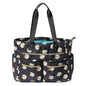 Weekender Bag Carry On Bag Overnight Tote Travel Duffle with 13 Pockets for Travel,Work，Gym,Beach,Teacher,Nurse - color: Black flower
