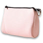 POPUPS Large Makeup Bag with Zipper, Pretty Pink - Waterproof Neoprene Cosmetic Bag 7.7 x 10.75 x 5 inches - color: Basic Pretty Pink