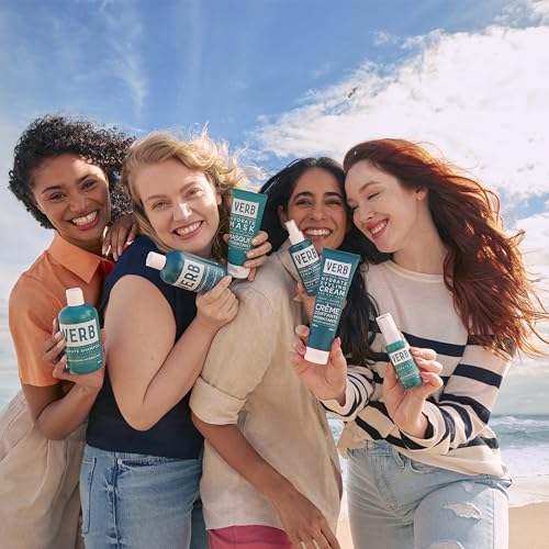 VERB Hydrate Shampoo + Conditioner Duo - Cleanses + Nourishes Dry + Frizzy Hair to Smooth + Reduce Frizz - Amber + Warm Jasmine Scent - size: 12 Fl Oz (Pack of 2)