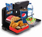 VaygWay Foldable Car Food Tray Holder Multi- Functional Portable Auto Food and Drink Tray – Black Eating Organizer Backseat Car Tray – Kids Table Holder Desk- Laptop, Meal (1 Pk Black) - color: 1 Pk Black
