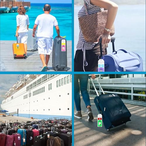 Cruise Essentials Kits, Cruise Must Haves Includ Non-Surge Power Strip, Magnetic Hooks, Cruise Luggage Tag Holder, Lanyard Holder, Phone Pounch, Phone Patches Cruise Ship Essentials 2026 - size: 17pcs Cruise Essentials Kit