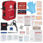 Surviveware 98-Piece Waterproof Premium First Aid & Survival Kit - Comprehensive Emergency Preparedness Gear for Camping, Hiking, Backpacking, and Outdoor Adventures - style: Travel Waterproof