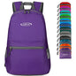 G4Free 20L Lightweight Packable Backpack Travel Hiking Daypack Foldable Backpack for Men Women - color: Purple