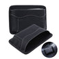 BetterJonny 2 Pcs Car Side Pocket Organizer, PU Leather Car Seat Side Storage Pocket Multifunctional Auto Console Side Storage Bag for Car Interior Organizer