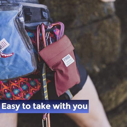 FRIO Cooling Wallet - Insulin Cooler for 45+ Hours of Stress Free On The Go - Burgundy Mini - color: Burgundy, size: Mini