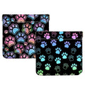 2Pcs PU Leather Small Squeeze Coin Purse Pouch Mini coin Bag Unique And Cute Wallet Cosmetic Bags Change Bag For Women Girls Men Dog Paw Pattern - color: Dog Paw Pattern