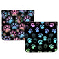 2Pcs PU Leather Small Squeeze Coin Purse Pouch Mini coin Bag Unique And Cute Wallet Cosmetic Bags Change Bag For Women Girls Men Dog Paw Pattern - color: Dog Paw Pattern