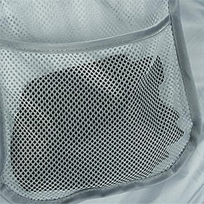5 Pcs Collapsible Laundry Baskets, Opening Laundry Hamper, Foldable Laundry Basket, Dirty Clothes Basket for Clothes & Laundry-Home Organization - color: Black/Blue