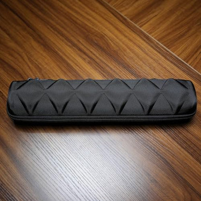 6 Slots Watch Case, Men's Hard Watch travel Storage Organizer box with soft foam insert, fit up to 55mm face watch - size: 6 INSERT