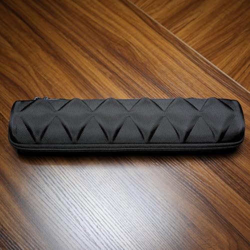 6 Slots Watch Case, Men's Hard Watch travel Storage Organizer box with soft foam insert, fit up to 55mm face watch - size: 6 INSERT