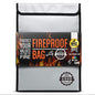 The Good Stuff Fireproof Document Bag Legal Size: 15" x 11" [2000°F Rated] Protect Birth Certificates, Contracts, Legal Papers, Cash, and Other Valuables - Water and Fire Resistant File Bags - style: Document Bag