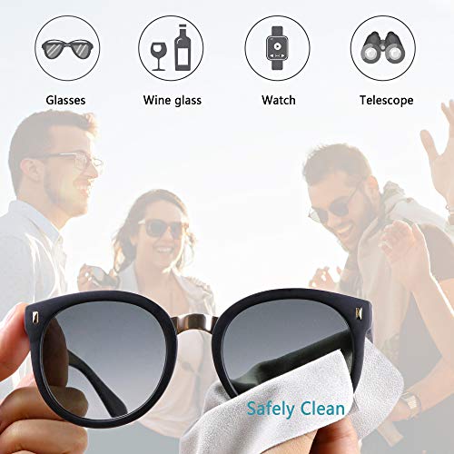 LifeArt Eyeglass Case Hard Shell, Portable Sunglass Case, Fashionable PU Leather Eyeglass Case, Lightweight - color: B_641_brown