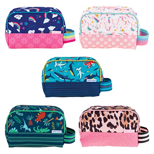 Stephen Joseph, Kids Toiletry Bag, Boys and Girls Toiletry Kit, Travel Bag - color: Pink Dino