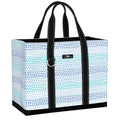 SCOUT Original Deano Tote - Durable Lightweight Open Top Beach, Pool & Lake Bag, Inside Zip Pocket, Folds Flat - color: Spotted at Sea