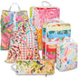 6 Pcs Compression Packing Cubes Waterproof Suitcase Travel Bag Luggage Backpack Organizer Travel Cubes for Packing-Tropical Banana - color: Tropical Banana