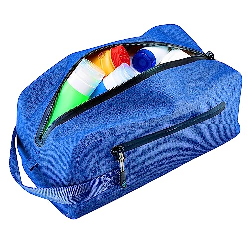 Skog Å Kust DoppSak Waterproof & Leak-proof Travel Toiletry Bag (Blue, Small) - color: Blue, size: Small