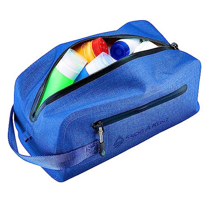 Skog Å Kust DoppSak Waterproof & Leak-proof Travel Toiletry Bag (Blue, Small) - color: Blue, size: Small