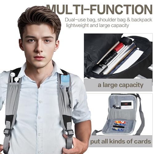 35L Foldable Waterproof Backpack For Outdoor Sports Travel Inside Wet Clothes Compartment Packable For Multiple - color: 3black