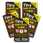 Tiny Survival Guide – Micro EDC Emergency Preparedness Pocket Handbook for Camping, Hiking, Bushcraft, SAS & First Aid – Fits Wallet, Bug Out Bag or Glove Box - style: Survival Guide 5 Pack