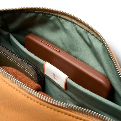 Bellroy Classic Sling (everyday 7 liter minimalist crossbody bag with internal organization, adjustable crossbody strap, and auto-compression system) - Butterscotch - color: Butterscotch