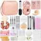 Wedding Gift Set Emergency Kit for Women 39 Essentials For Brides Daily Use All-In-One Travel Kit Women's Survival Kit For Team Bride (Pink) - color: Pink