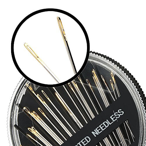 ARTIKA Sewing Kit for Adults and Kids (142 PCS) - Small Beginner Set w/Multicolor Thread, Needles, Scissors, Thimble & Clips - Emergency Repair and Travel Kits - Sewing Accessories and Supplies - style: Sewing kit 142 PCS