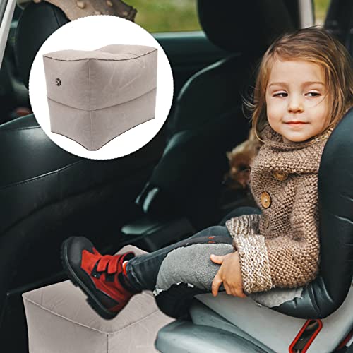 1 Set Floor Mat Height Leg Pillow Airplane Bed for Toddlers Leg Rest Pillow Kids Airplane Bed Travel Crib for Kids Office Desk Flocking PVC to Sleep