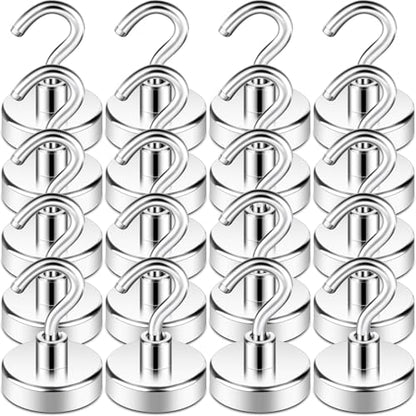Neosmuk Magnetic Hooks, Cruise Ship Essentials, 26#,Silver - color: Silver, size: 80lb
