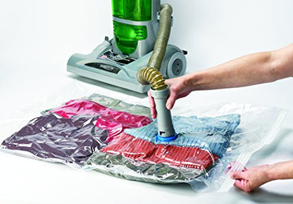 Samsonite Compression Packing Bags, Clear, 3-Piece Kit (Pouch/Carry-On/Large) - size: 16"