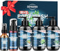 Fathers Day Gifts for Dad Husband, Mens Body Wash Bath Gift Set, Cleanses, Hydrates, Nourishes Skin,Christmas Gift Baskets Self Care Stocking Stuffers Birthday Valentines Gifts for Men Him Boyfriend - size: Body Wash Kit