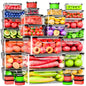 RockBerry 66 Pcs Food Storage Containers with Lids Airtight - color: 66Pcs