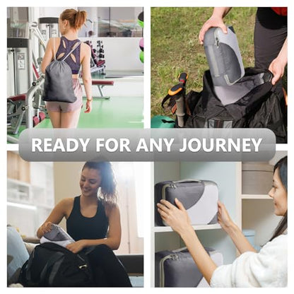 8 Set Packing Cubes for Travel, Grey - color: Ash, size: 8 Set