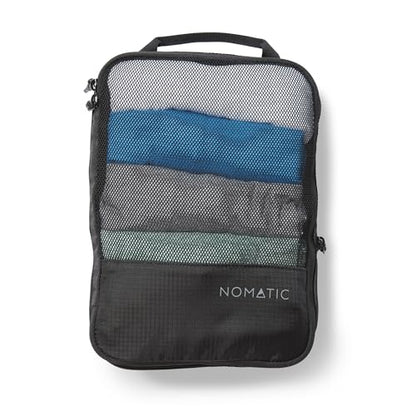 NOMATIC Packing Cubes, Compression Luggage Organizers for Carry-On, Suitcases, Travel Bags, Medium - size: Medium