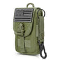 SOWHUP Tactical Molle Pouch Cell Phone Pouch Holster Small Utility EDC Pouch Gadget Organizer Bag - color: Army Green2